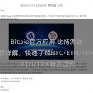 Bitpie官方应用 比特派钱包转账教程详解，快速了解BTC/ETH/TRX转账操作