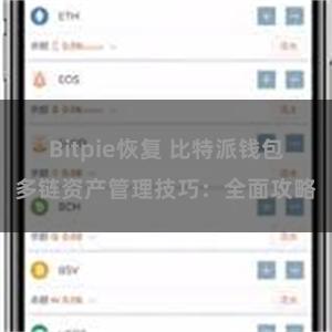 Bitpie恢复 比特派钱包多链资产管理技巧：全面攻略