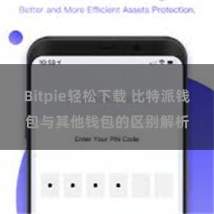 Bitpie轻松下载 比特派钱包与其他钱包的区别解析