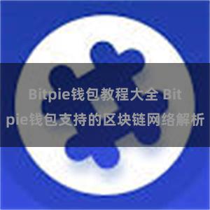 Bitpie钱包教程大全 Bitpie钱包支持的区块链网络解析