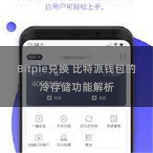 Bitpie兑换 比特派钱包的冷存储功能解析