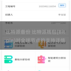 比特派备份 比特派钱包(Bitpie)对全球节点的支持详情