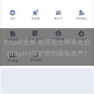 Bitpie全新 如何用比特派钱包(Bitpie)保护您的隐私资产？