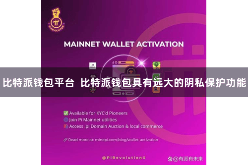 比特派钱包平台  比特派钱包具有远大的阴私保护功能